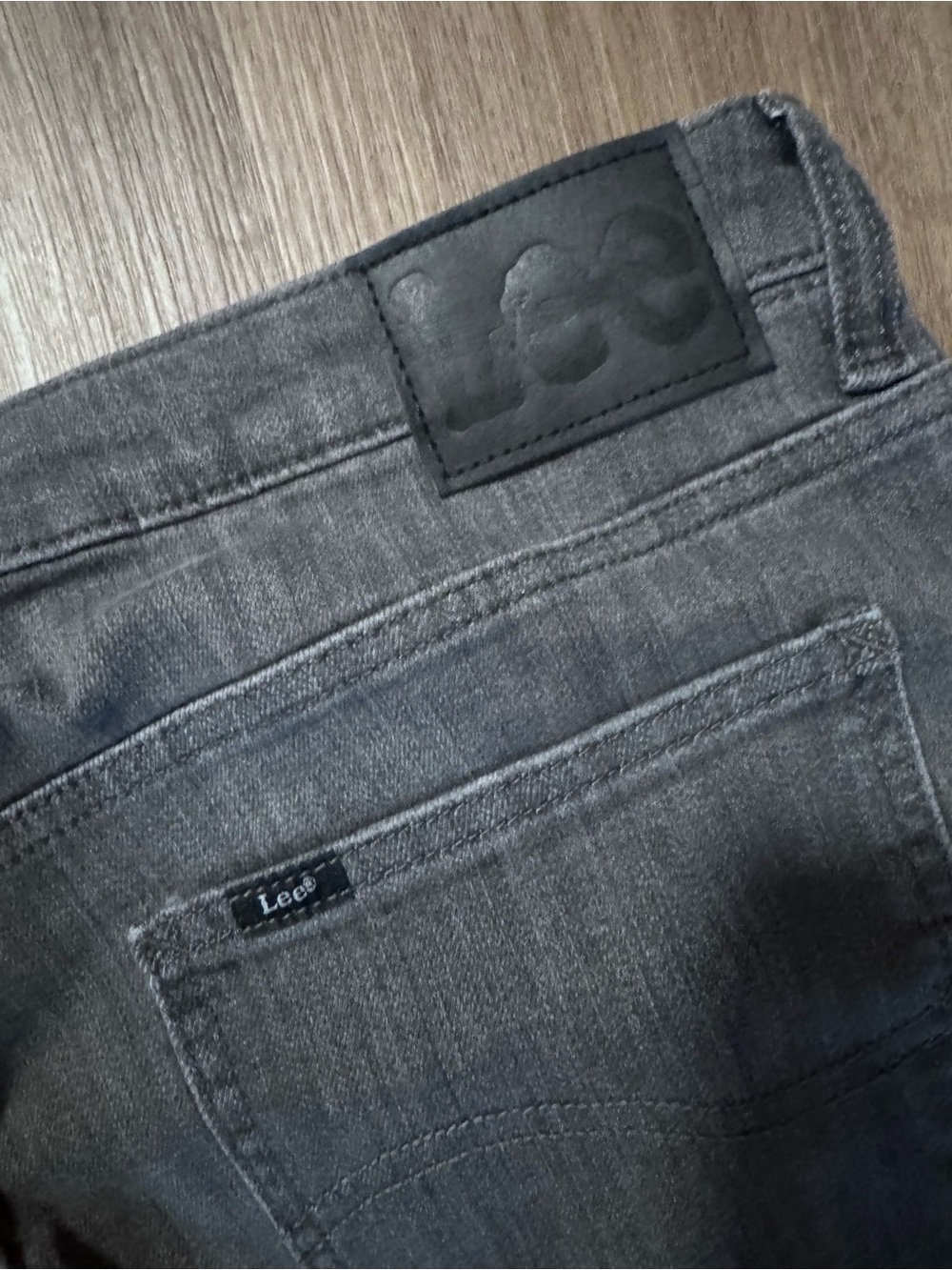 Lee Women’s Charcoal Straight Jeans